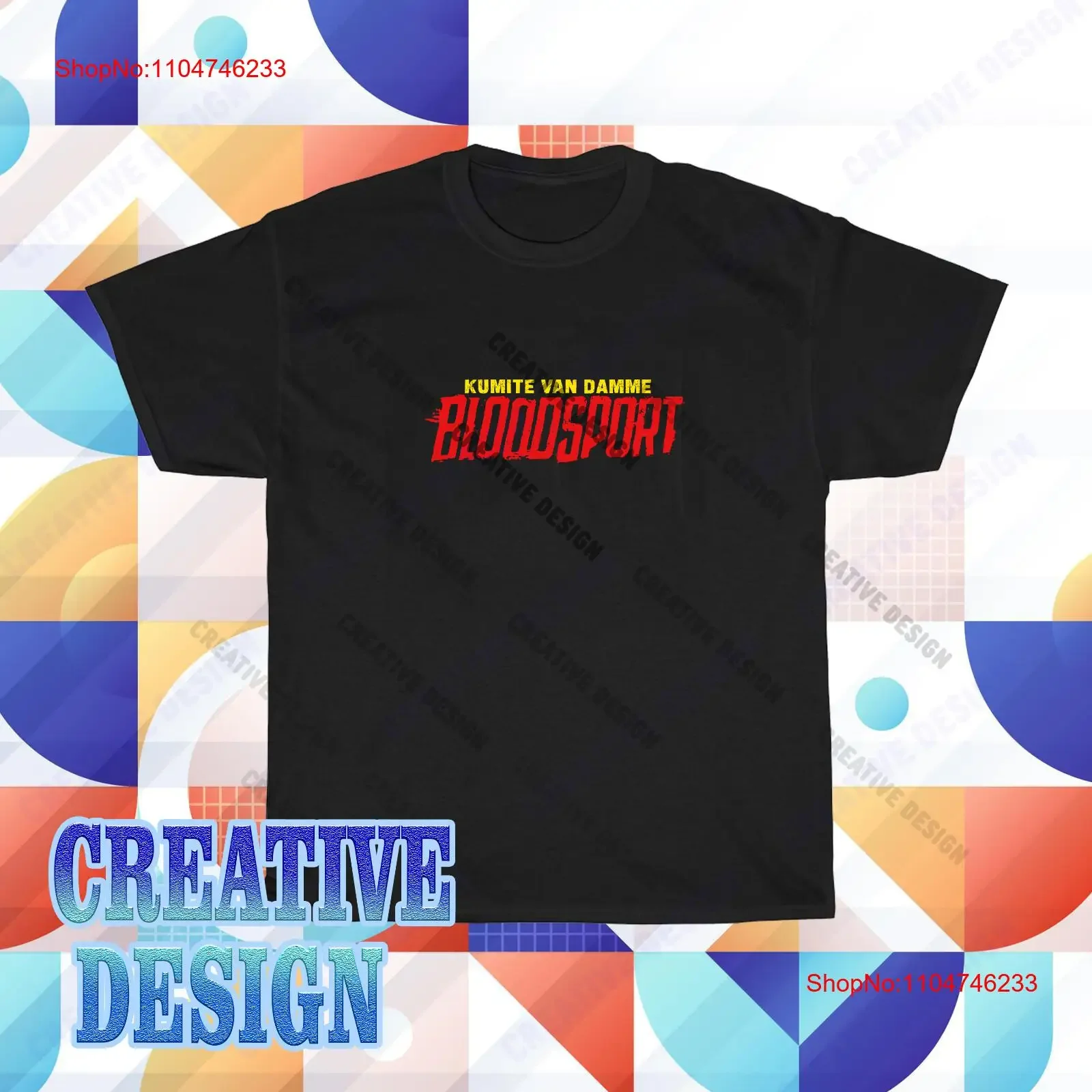 

Новая футболка Bloodsport Blood Sport Kumite Van Damme, забавный размер от S до 5XL, винтажная стираная слегка дизайнерская одежда для мужчин