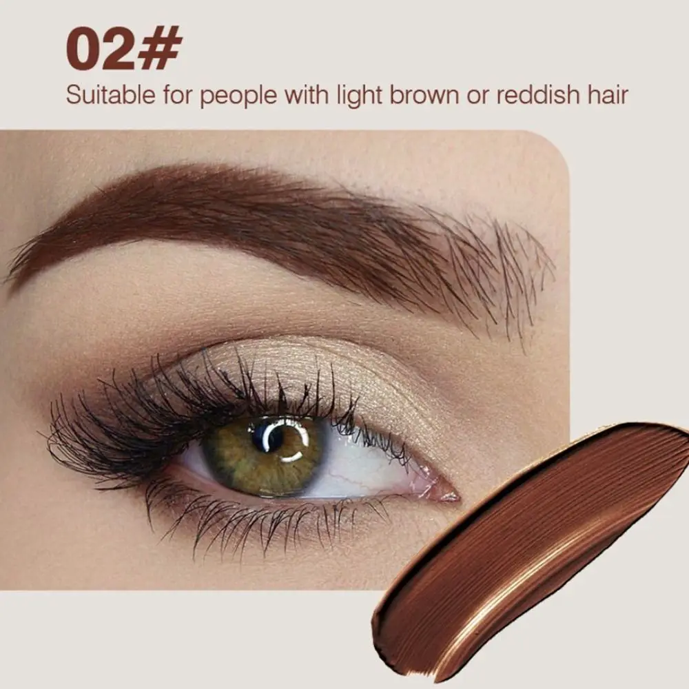 Makeup Tool Natural Dyeing Eyebrows Cream Long Lasting 3D Liquid Eyebrow Cream Eyebrow Tint Eyebrow Enhancer Dye Eye Brows Gel