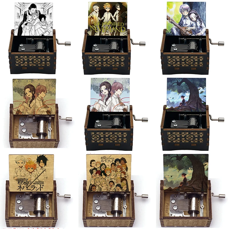 Isabella's Lullaby music them from anime The Promised Neverland  Music Box fans christmas new year gift home office Decoration