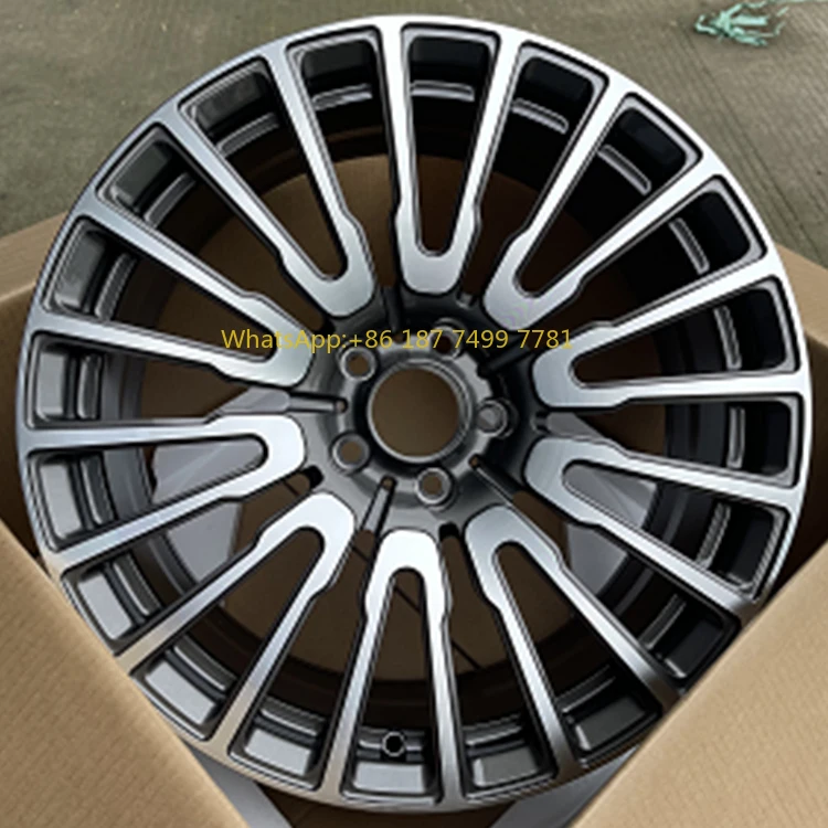 

Customize 1 Piece Forged Wheels .metal Machine Face Design 5*112 66.56 19Inch Rims for .3 4 5 6 7 8 Series