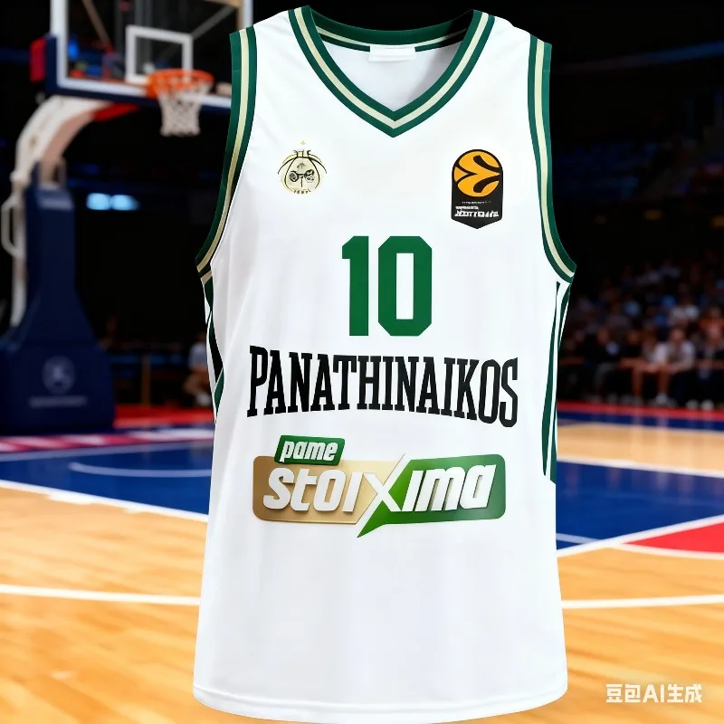 バスケットボール ジャージ スロベニア 77 ドンチッチ ジャージ 縫製 アウトドア スポーツウェア ホワイト ブルー グリーン 通気性 大きいサイズ、メンズ ギフト