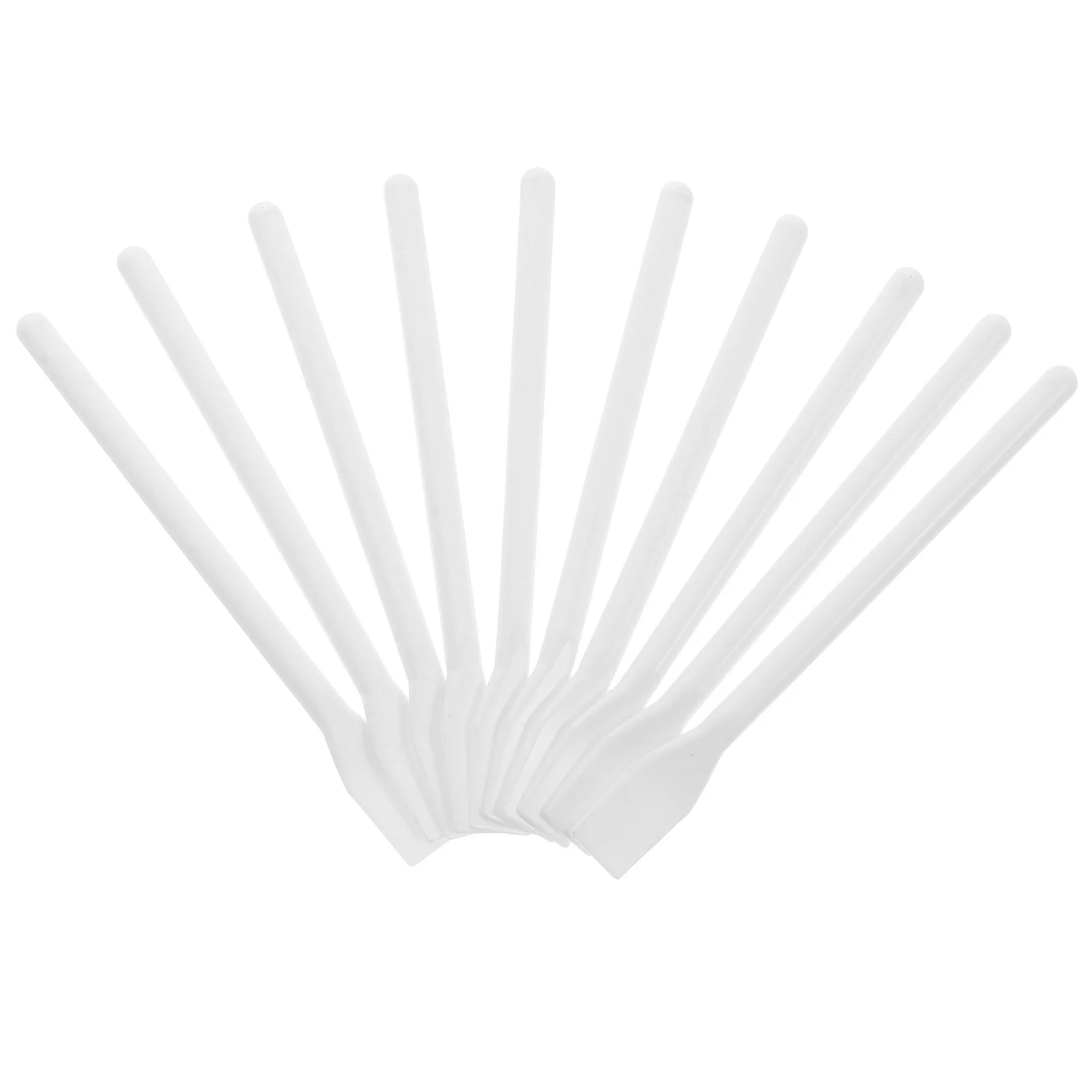 

10pcs Plastic Mixing Sticks Glue Applicator Paint Color Mixer Scraping Tool For Craft Art Diy Projects Small Spatula Set