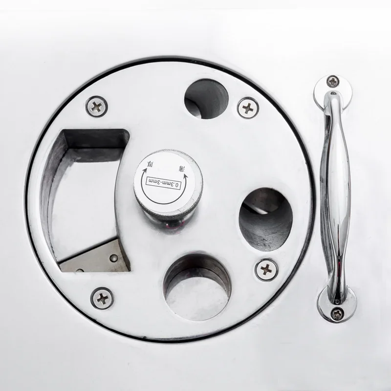 QY-2 Commercial Pharmacy Multi-function Slicer American Ginseng 37 Slicing Machine Electric Ginseng Slicer