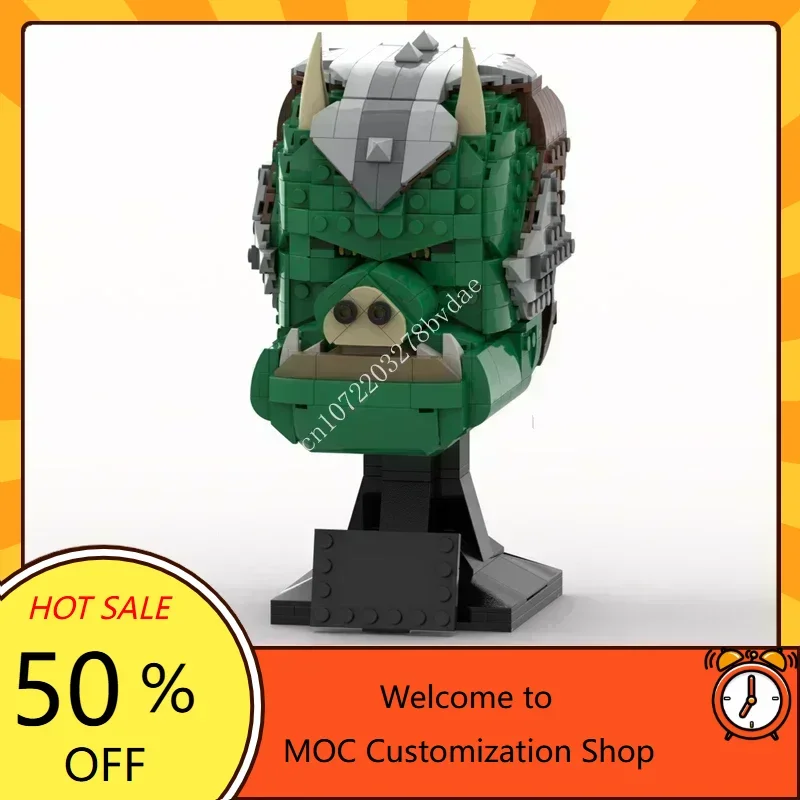 MOC 우주 전투 시리즈 가모레안 가드 메가 피규어 퍼즐 창의적인 DIY 조립 휴일 크리스마스 장난감 어린이 선물