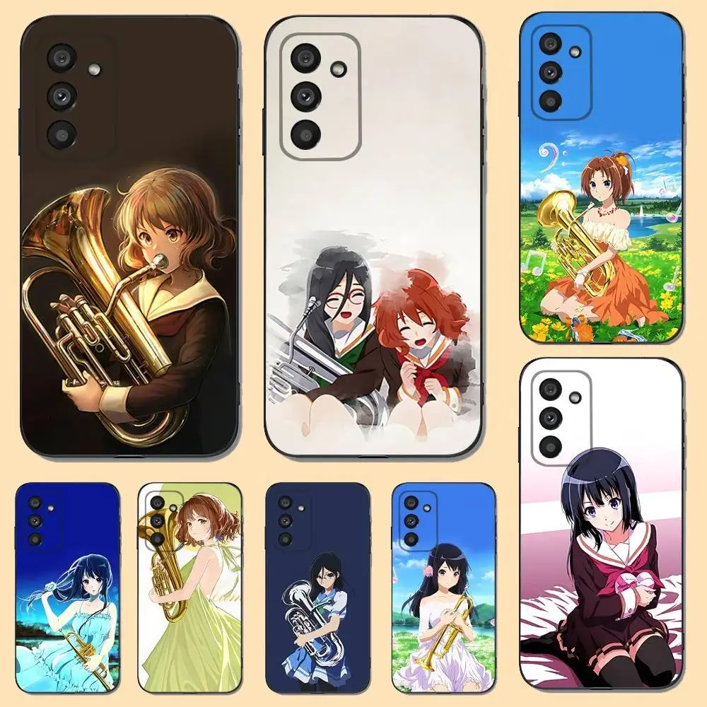 

Hibike Anime E-Euphoniums Phone Case For Samsung S 25,24,23,22,30,21,10,9,Ultra,Plus,Lite,FE,4,5 G Soft Black Case