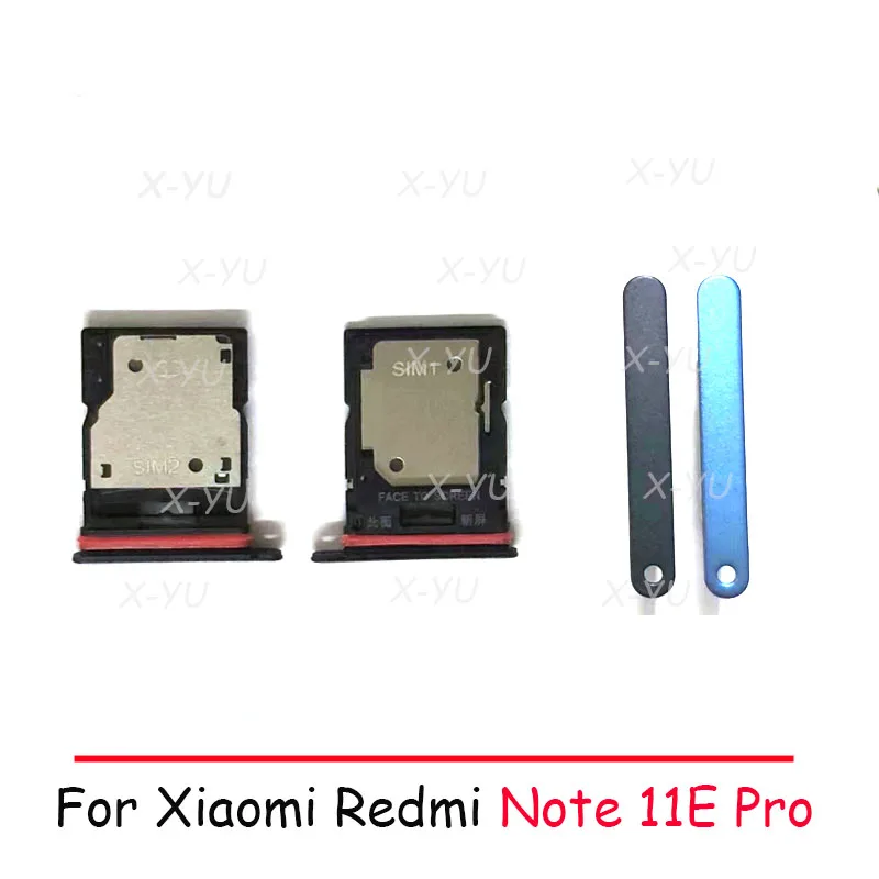 

10 шт., лоток для SIM-карты Xiaomi Redmi Note 11E / Note 11E Pro