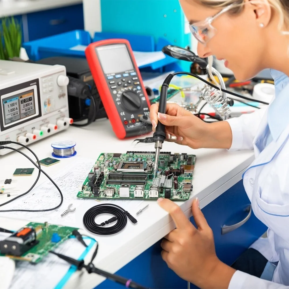 

2 set Multimeter Test Leads Set Burn Resistant Probes For Digital Meters Test Line Electrical Testing Needle