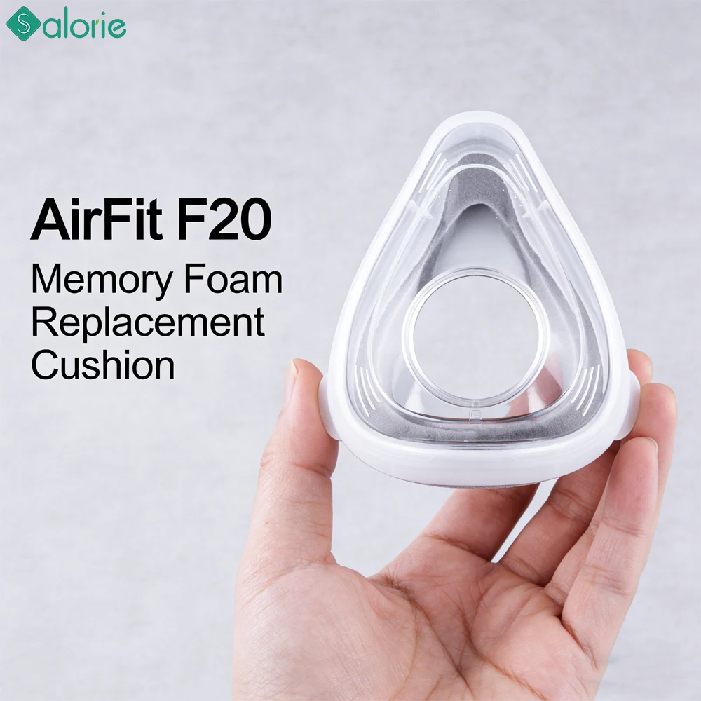 F20 Mask Memory Foam Cushion Full Face CPAP Mask Replacement Cushion for AirTouch/AirFit F20 Comfortable Durable CPAP Cushions