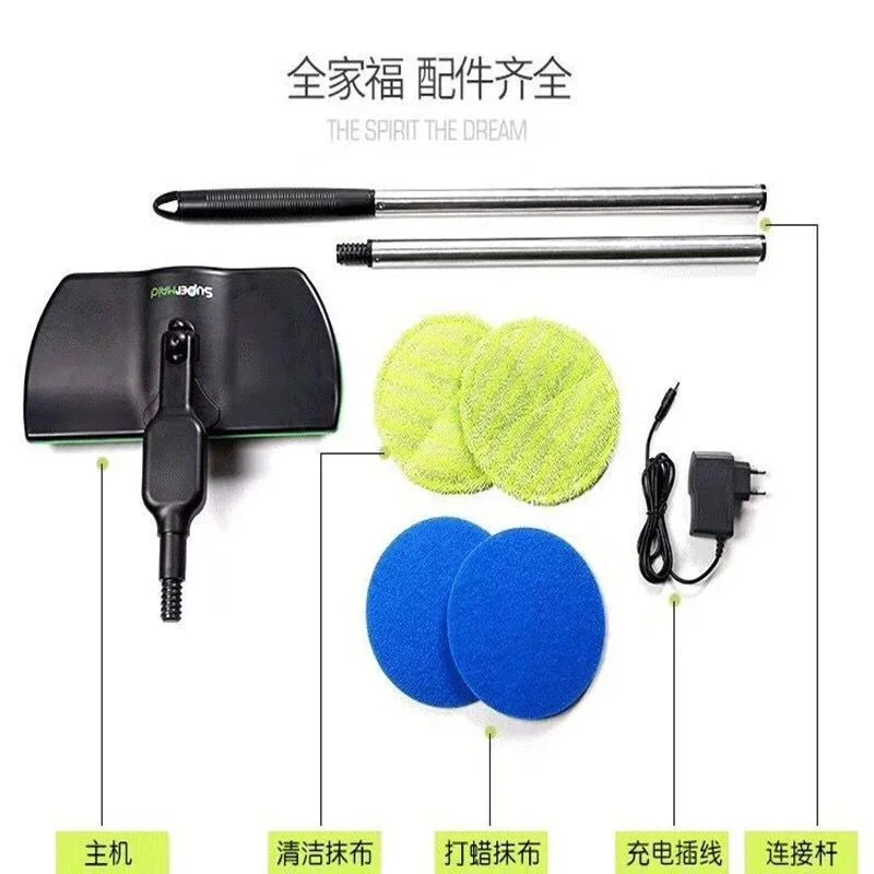 Rechargeable Floor Wiper Cordless Sweeping steam mop spinning mop electric floor cleaner mop Floor Washer Wireless Rotating