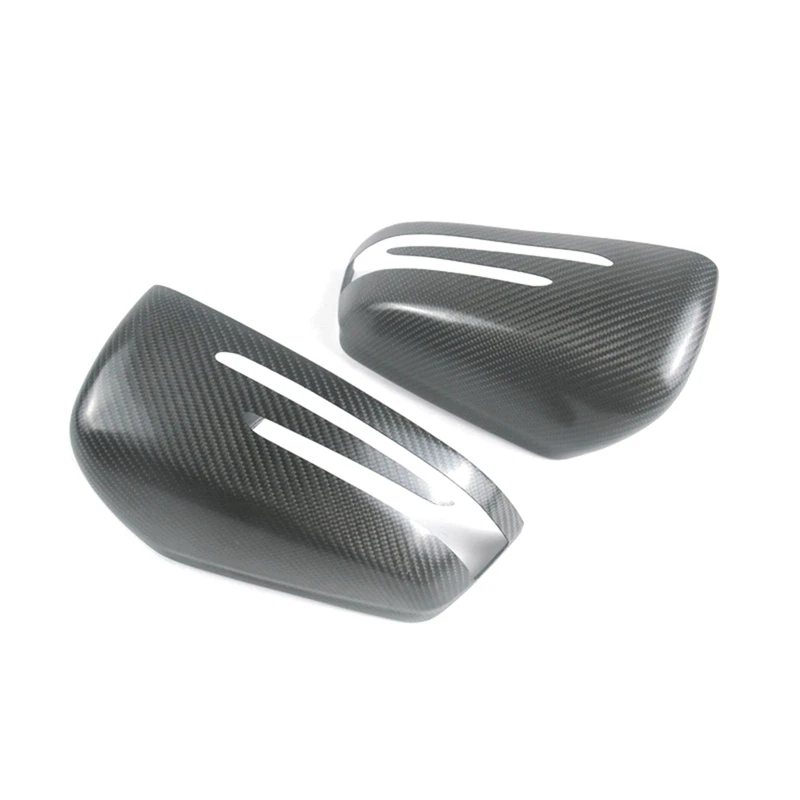 

For Mercedes-Benz C-Class W204 W212 W218 C63 E63 Replacement Matte Carbon Fiber Mirror Housing