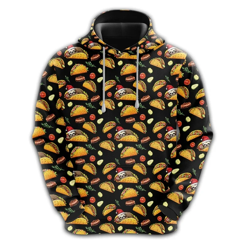 

Men's and women's clothing Christmas theme, fashionable long sleeved pullover gift