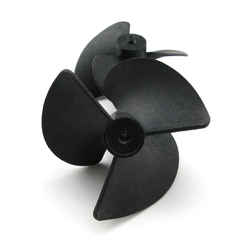 Universal 3-blades 2mm Shaft Propellers Replacement Propeller Diameter 40mm for Boat Ship Easy to Install