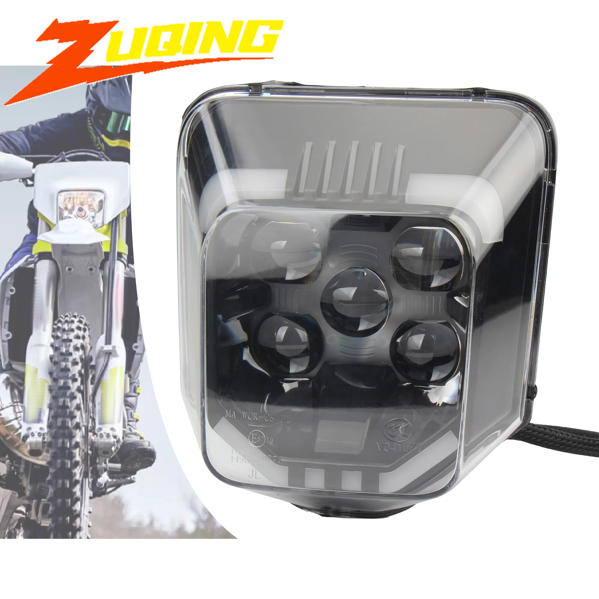 

Для Husqvarna Сменный светодиодный фитиль для фар для 701 TE 250 300 450 FC FE TC 125 300i Аксессуары для фар для мотокросса Enduro