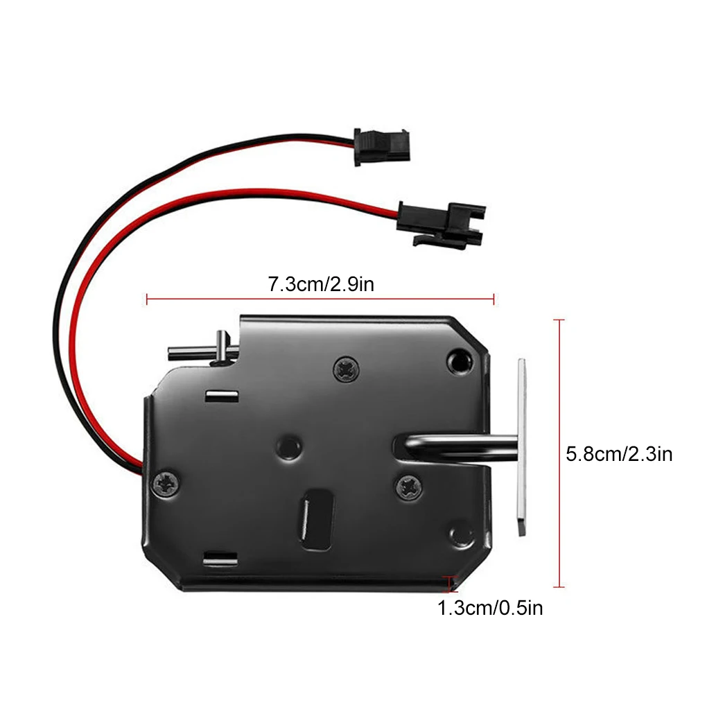 5 stücke elektro magnetische Verriegelung DC 12V automatische Verkaufs automatik Verriegelung Schubladen schalter Schloss Mini Schrank tür elektronisches Schloss