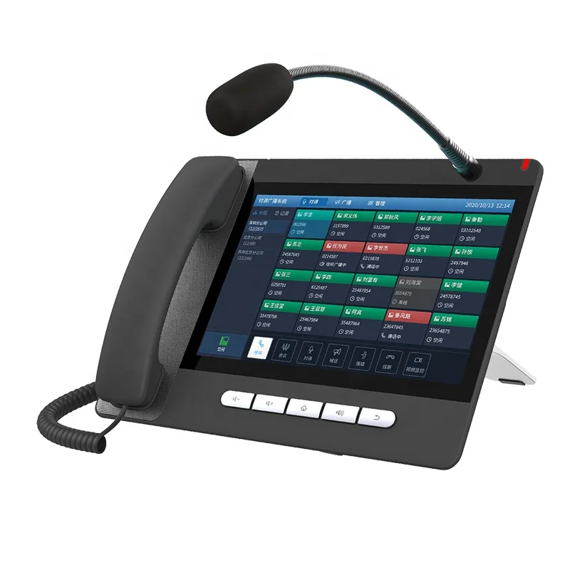 20 SIP Lines  Console IP Phone  for Hotel Office Video Ip Telephone