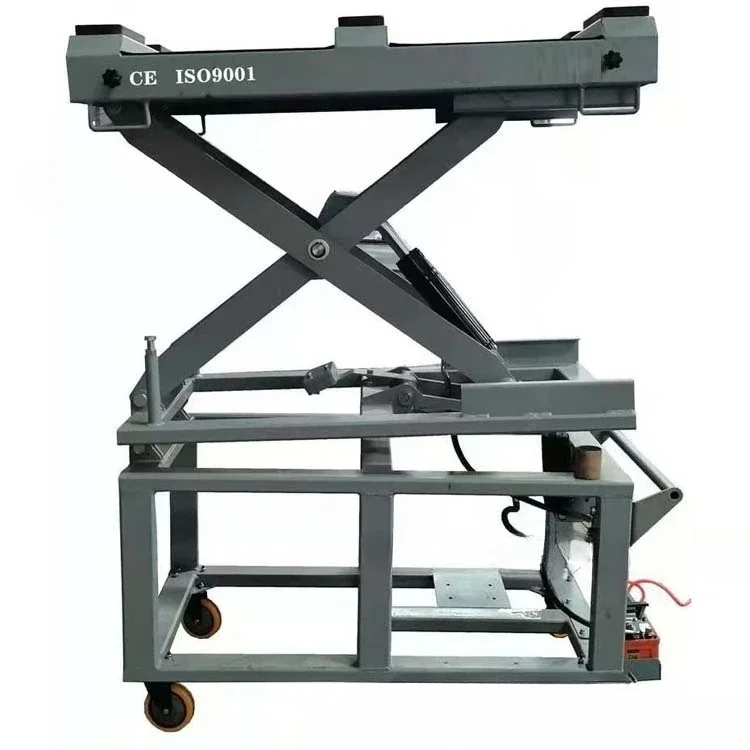 New energy electric vehicle battery inspection and maintenance bracket pneumatic disassembly and assembly lift table 1500kg