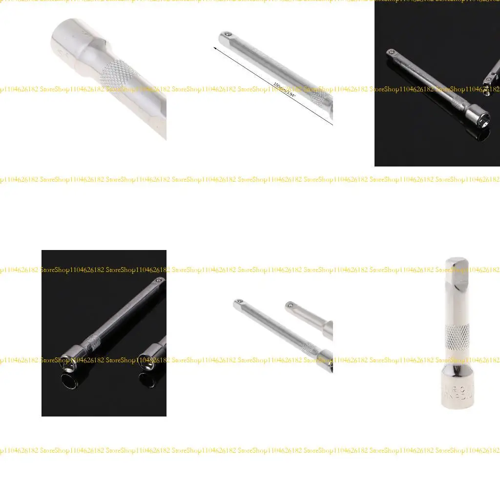 Q2Q4 1/4" Long Short Drive Extension Bar Set Adapter Connecting Rod Socket Ratchet