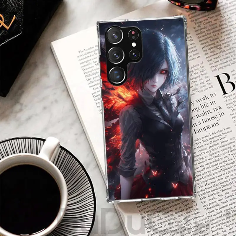 G-Ghoul Tokyo Touka Kirishima Cover For Samsung Galaxy S23 S22 S24 S25 Ultra S21 Plus S20 FE Phone Case S10 + S10E S25U Print Co