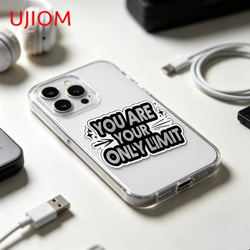 UJIOM you are your only limit Wall Sticker veneer Game room Occlusion Scratch graphics Decal decoration chambre decors for girls