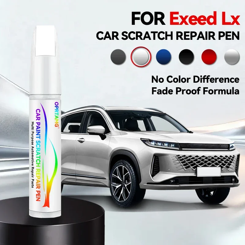 

Ручка-корректор для ремонта лакокрасочного покрытия Chery Exeed LX, средство для удаления царапин, аксессуары для авто, черный, белый, зеленый, синий цвета