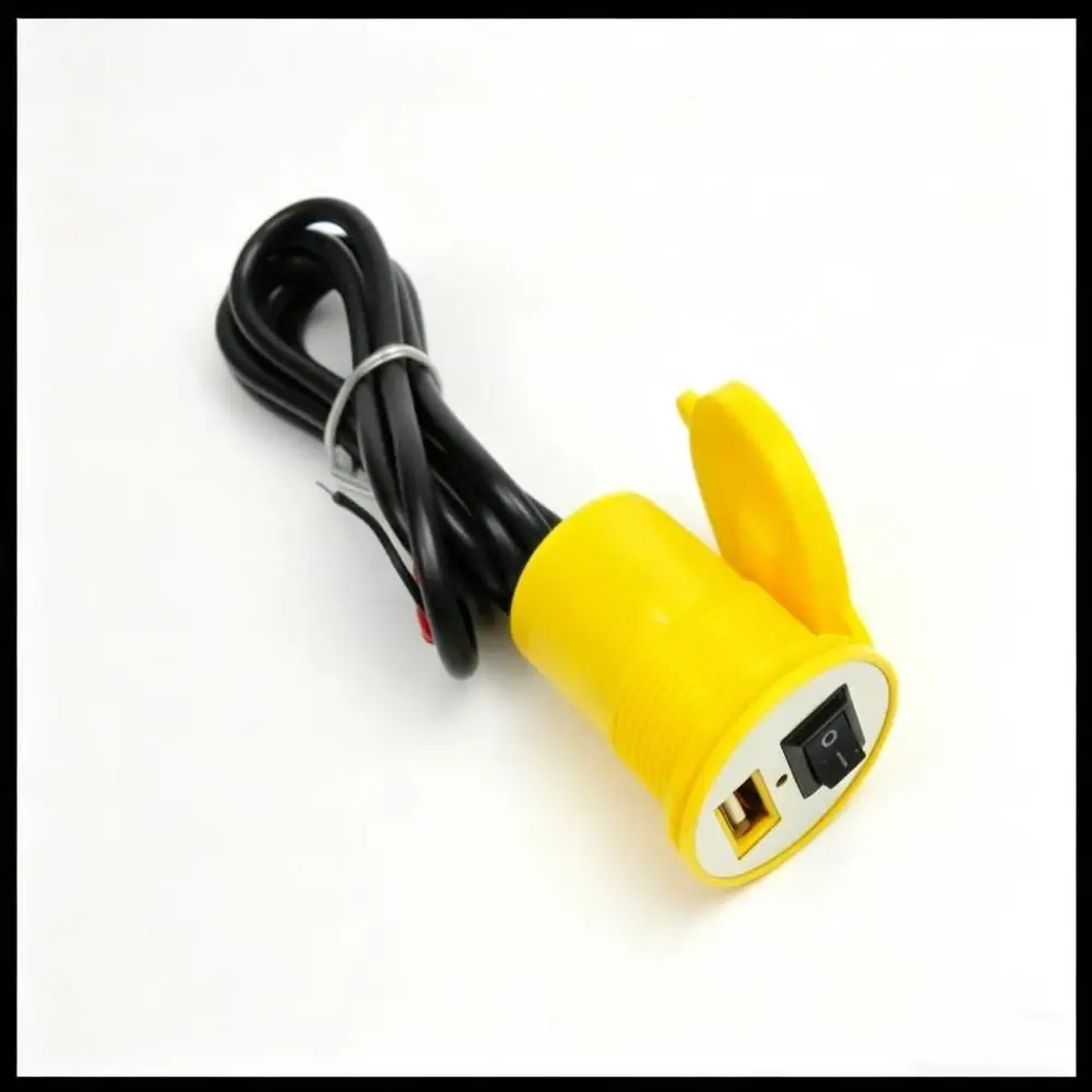 Motorcycle Phone Power Charger 12V 60V Universal USB Adapter Electric Scooter Modification Part Safe Fast Charging Device