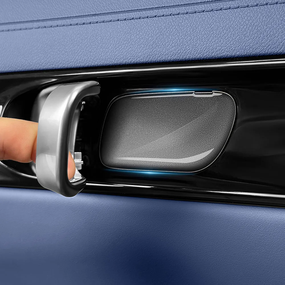 

4 Pcs For Geely EX5 Galaxy E5 2024 2025 2026 Car Door Handle Adhesive Protective Sticker Car Supplies Interior Door Bowl Sticker