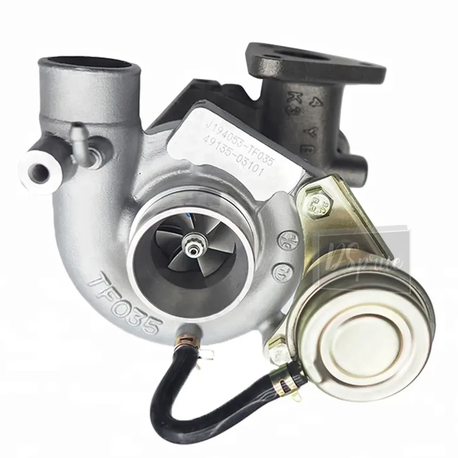 الشاحن التربيني توربو لميتسوبيشي TD04-12T-4 ME201258 ME202578 49135-03300 49135-03130 49135-031101998 L300 2.8L #4