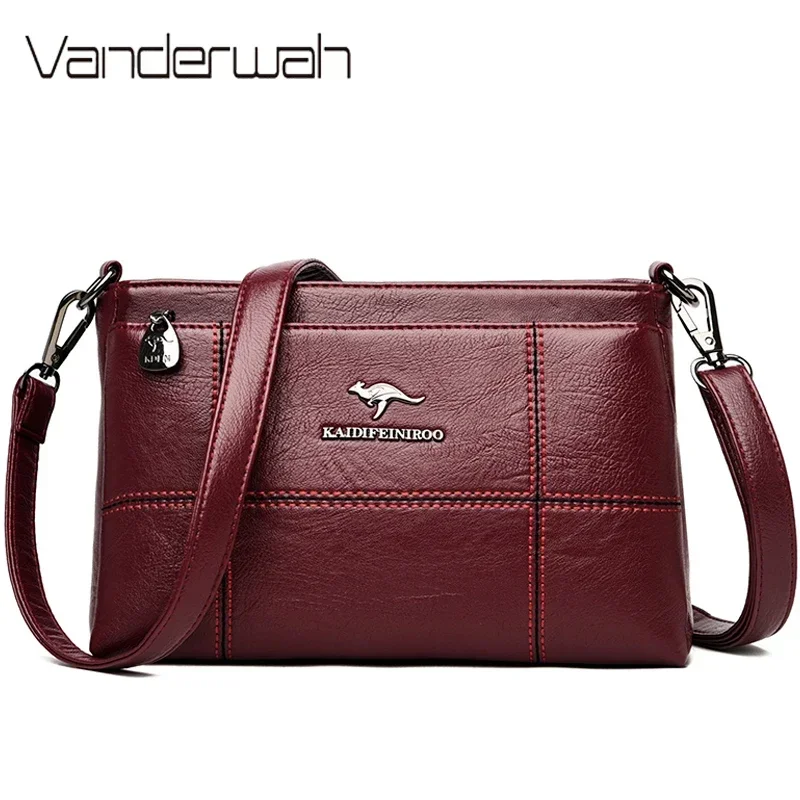 3 in 1 Luxury Handbags Women Bags Designer Genuine Leather Shoulder Bag for Women 2024 Elegant Female Crossbody Bag Sac A Main