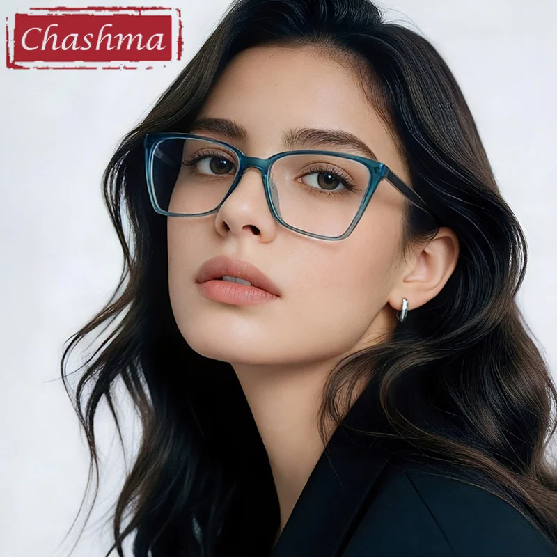 

Chashma Cat Eye Optical Eyeglasses for Women Prescription Gafas Transparent Fashion Spectacle Lady Reading Glasses