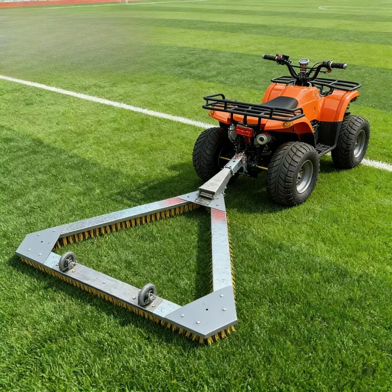 Nylon Brush for Artificial Grass Stiff Brush with Pulley