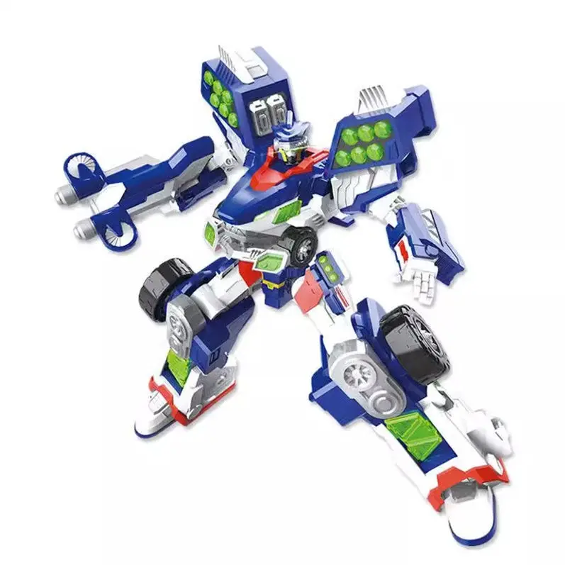 New Mini Force V Rangers Transforming Robot to Car Toys Action Figures Mini Force X Deformation Shark Robot Toy for Child Gift