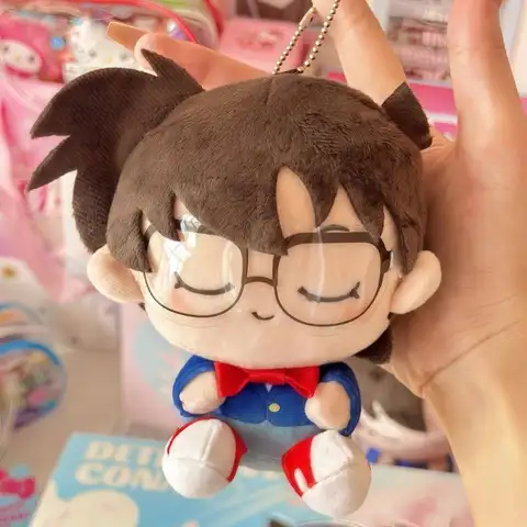 Detective Conan Plush Blind Box Toy Soft Stuffed Figures Snoozy Buddy Kawaii Desk Decor Anime Doll Birthday Gifts