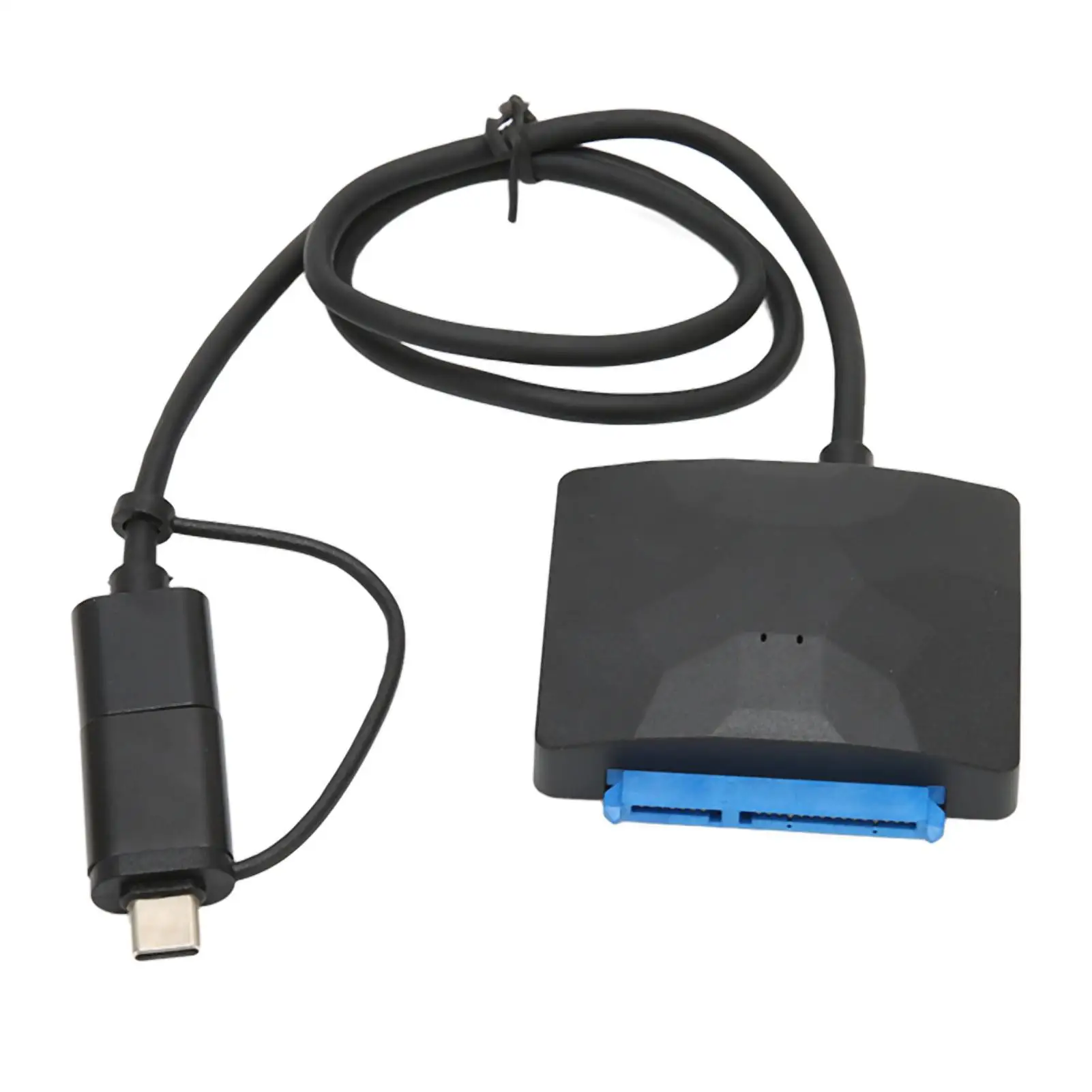 Cabo adaptador USB tipo C para SATA SSD 5 Gbps para HDDs de 25,5/3,5 polegadas - Conectividade segura para consoles de jogos, PCs e laptops