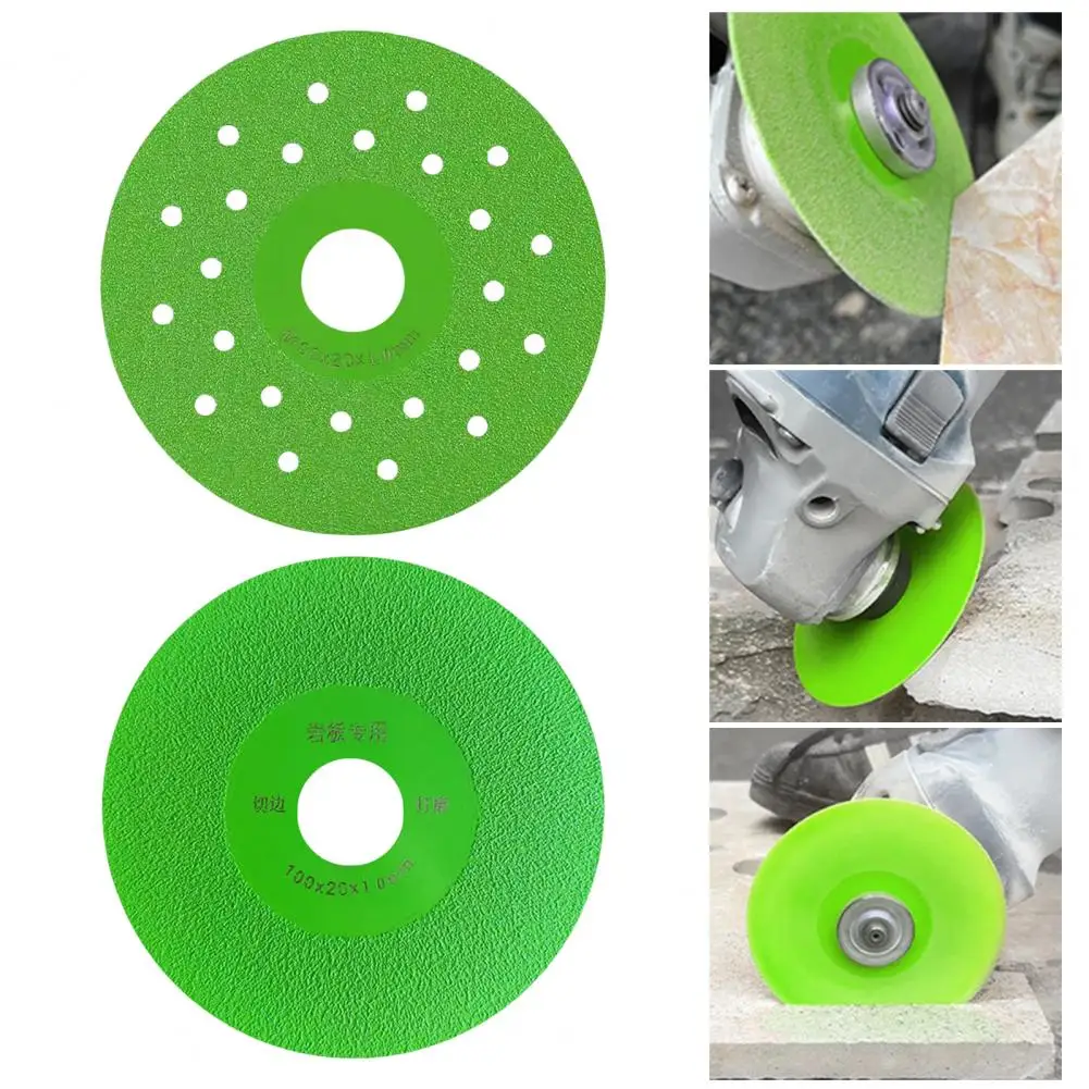 3Pcs Diamond Grits Rock Slab Grinding Disc High-Strength Strong Adaptability Grinding Disc Accessories