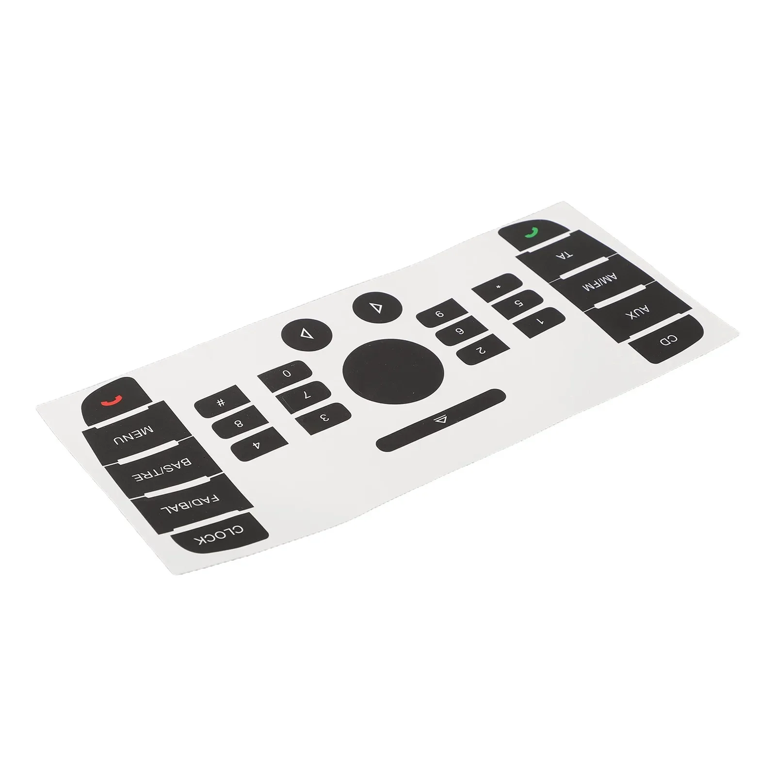 Multimedia Radio Panel Repair Sticker Button Repair Sticker Button Repair Decal Sticker For Ford For Mondeo For 6000CD Radio
