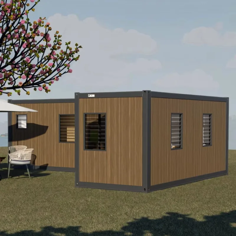 Movable 40ft Capsule Home Shipping Container Houses Ready To Living Prefabricated Modular Home Prefab Houses 2 Bedrooms