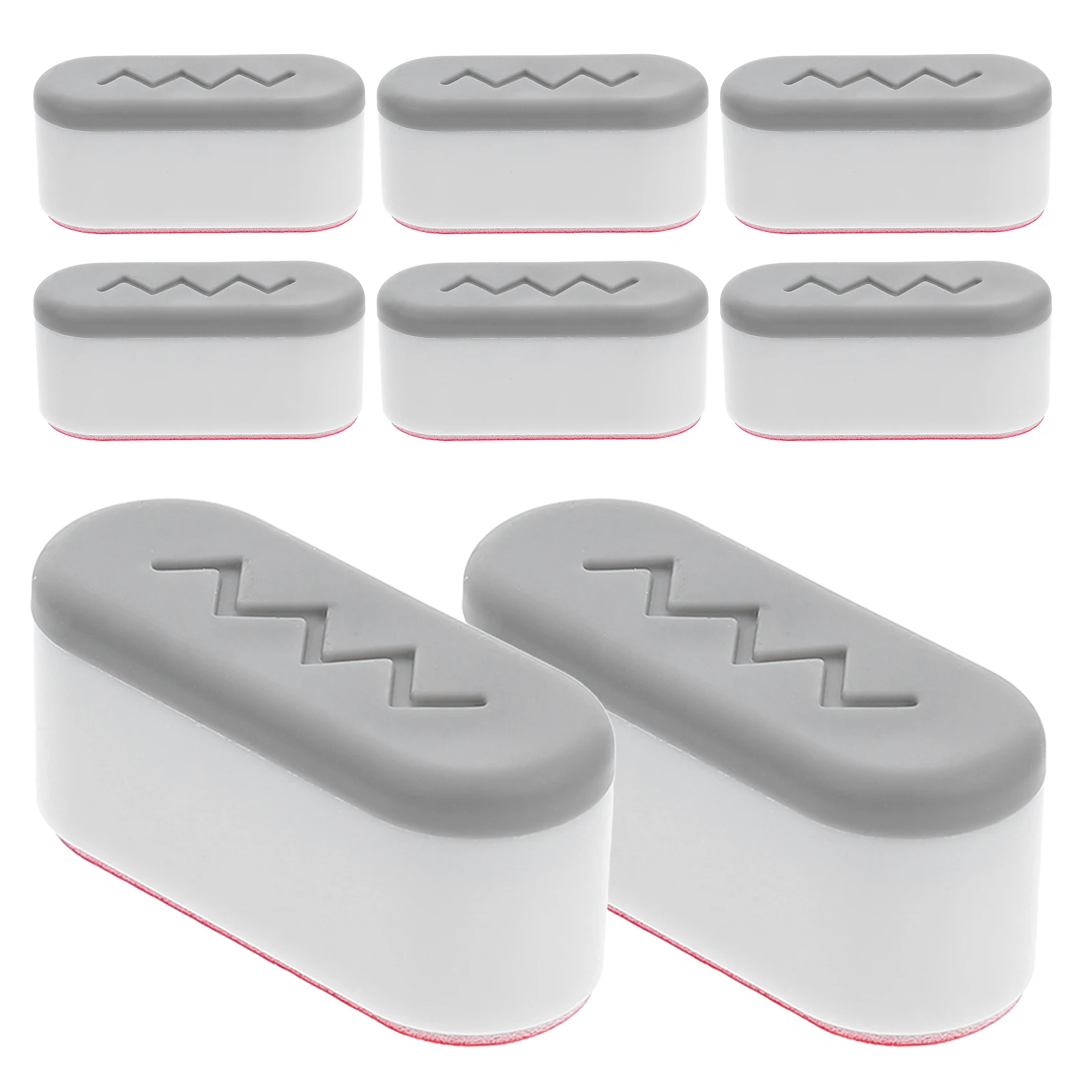 8 قطعة مصدات مقعد المرحاض استبدال المواد المطاطية سهلة التركيب للحد من الضوضاء العالمي صالح لمعظم أغطية غطاء المرحاض الذاتي #6