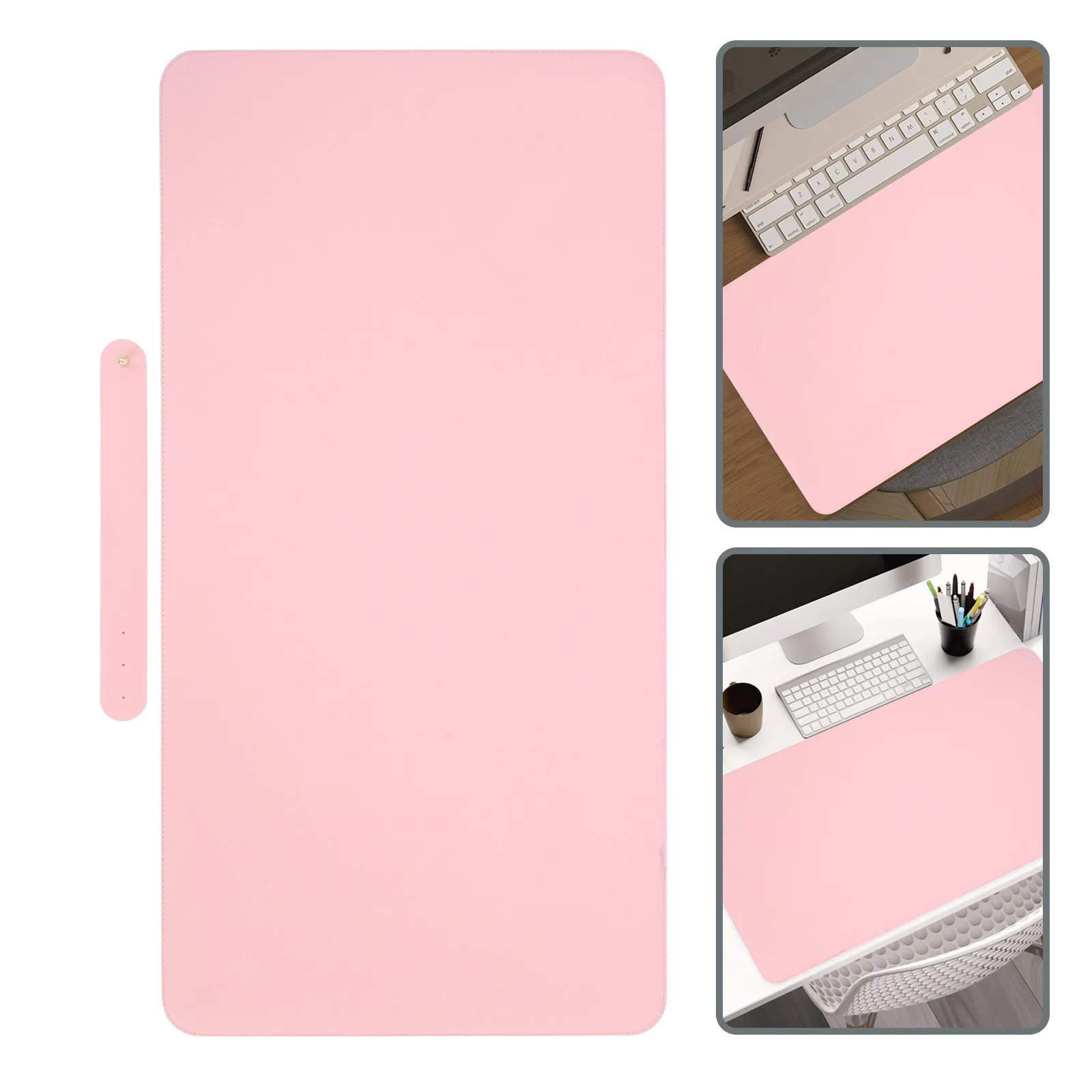 Extra Large Office Desk Mat PU Desk Protector Writing Pad Mouse Pad Laptop Mat Waterproof Scratch Resistant Office Essentials
