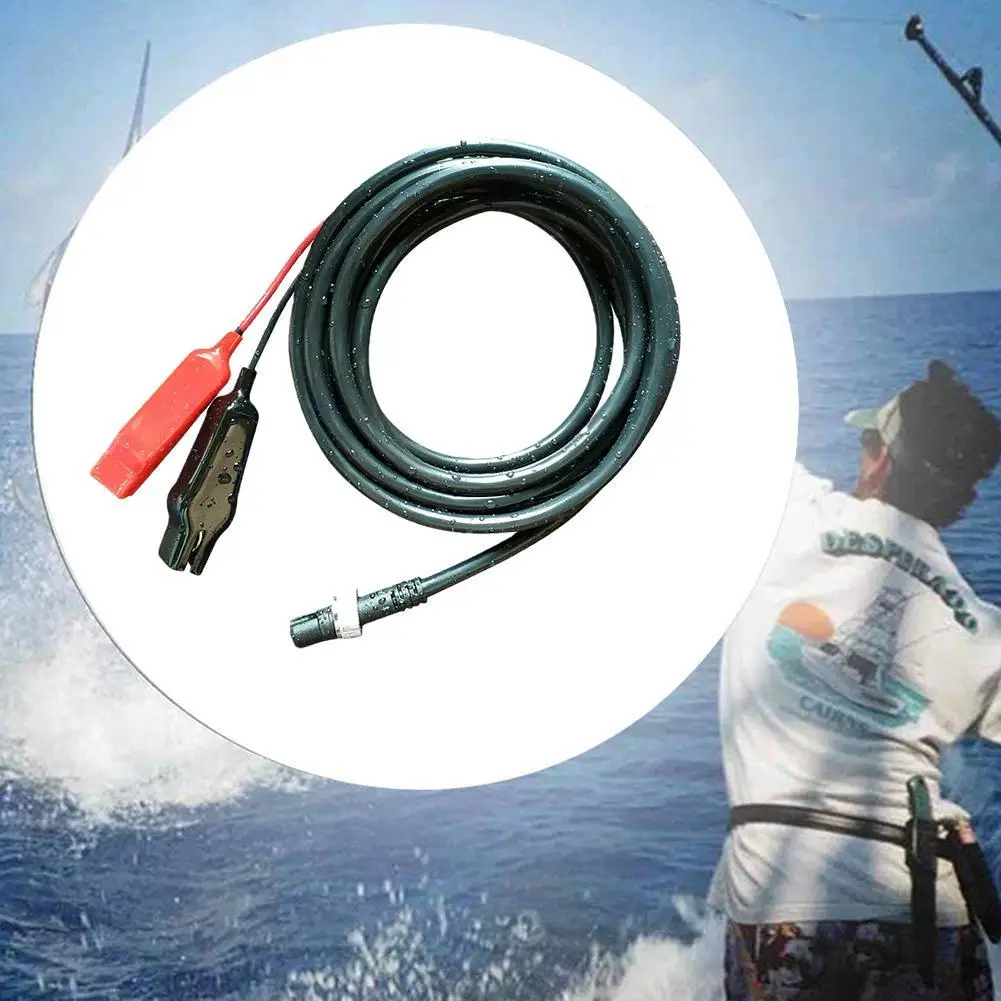 Power Cord for Shimano DAIWA Electric Fishing Reels Power Cable Battery Connecting Line Double Connectors Cable Fishing Tools