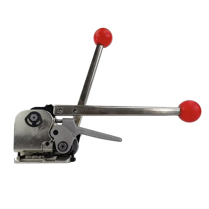 Manual Sealless Steel Strapping Tool Machine For 12.7-19MM Width Steel Belt