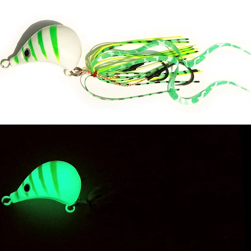 1pc 40g 60g 80g 100g 120g 150g Inchiku gabarits leurres lumineux gabarits en métal leurre yeux 3D plomb gabarit tête bateau appâts de pêche
