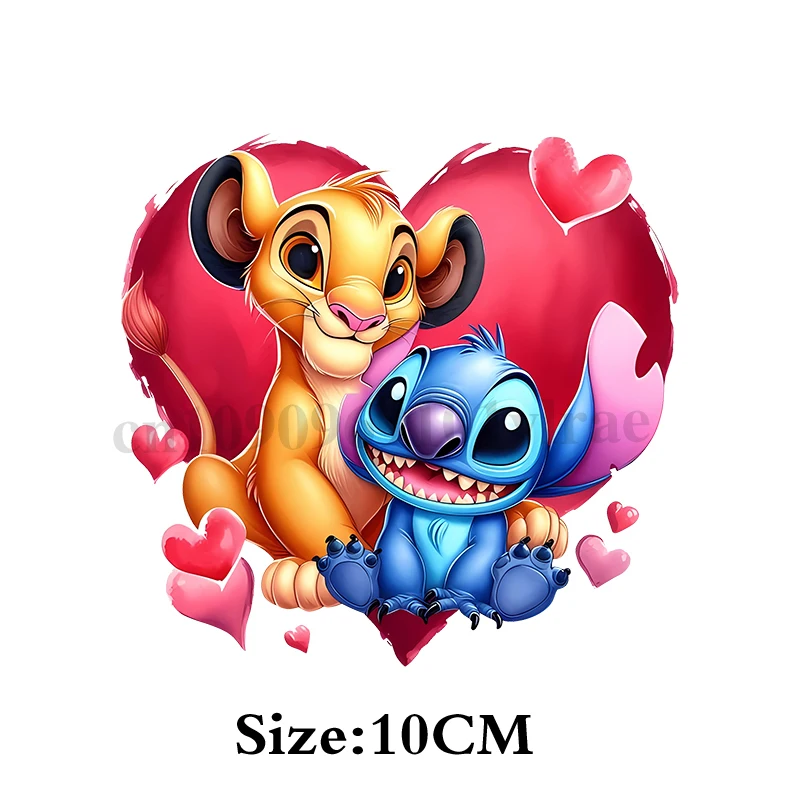 น่ารัก Stitch UV DTF Transfer สติกเกอร์สําหรับขวดน้ําแก้ว DIY ถ้วยน้ํา Stitch Disney Transfer SelfAdhesive UV Transfer สติกเกอร์