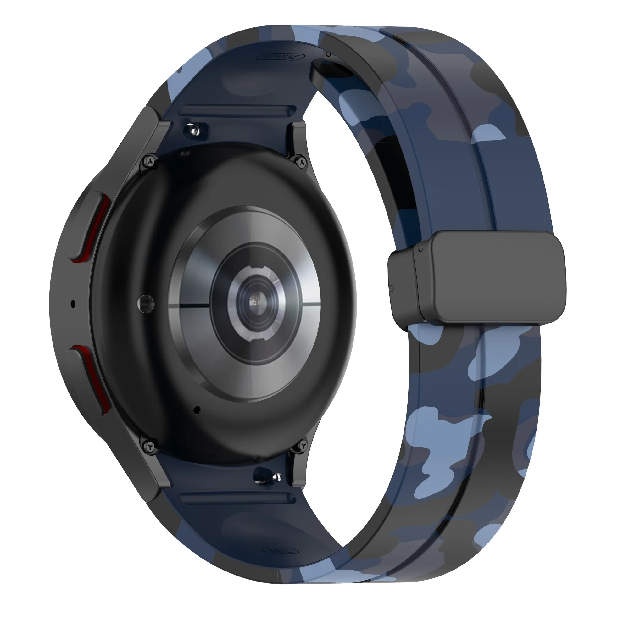 Tali silikon untuk Samsung Galaxy jam tangan Samsung, tali silikon untuk jam tangan Samsung Galaxy 7/6/5/4 40mm 44mm 5 Pro 45mm gelang jam tangan 4/6 Klasik 46mm 42mm 43mm 47mm