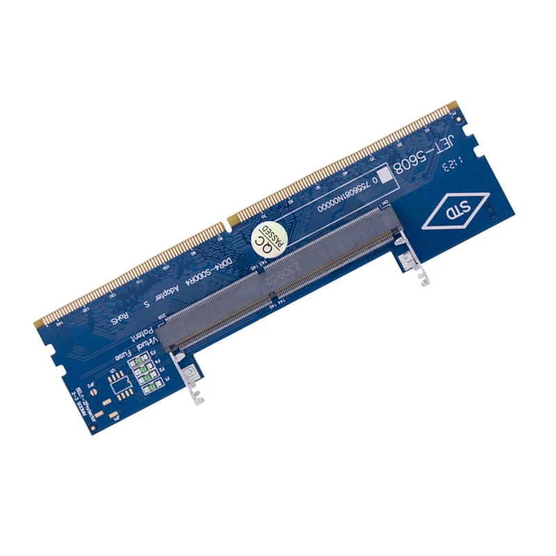 Blue DDR4 SODIMM to DIMM Adapter DDR4 Laptop to Desktop Memory Adapter Card Riser Laptop SO-DIMM to PC DIMM Memory RAM Connector