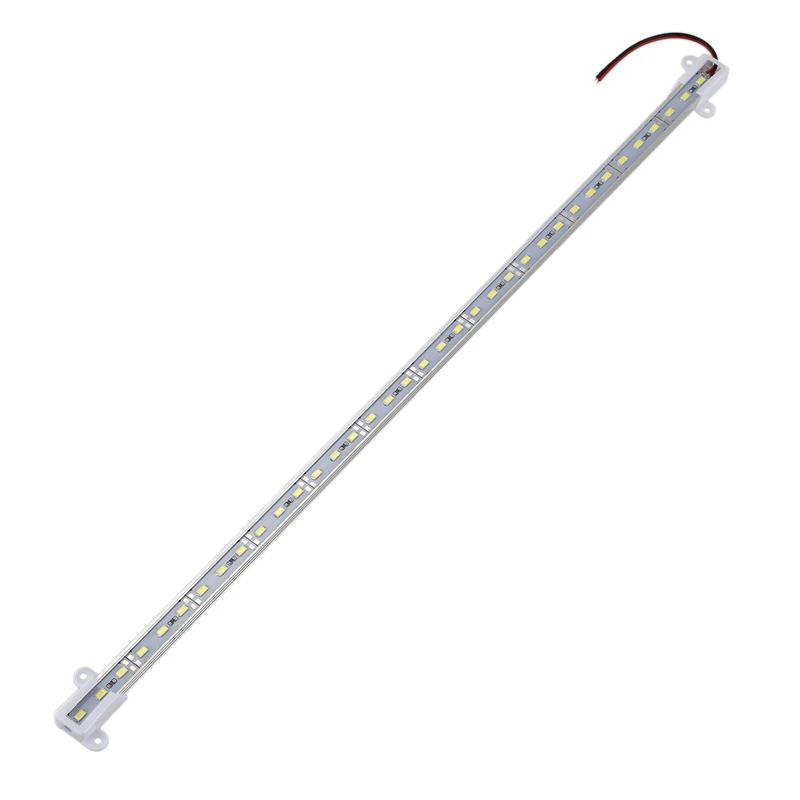 4X 50CM 12V 36 LED 5630 SMD Hard Strip Bar Light Aluminum Rigid White