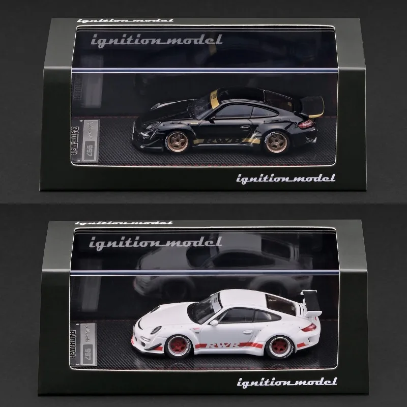 IG 1:64 Premium Sports Car 997 Wide Body Tuned Vehicle, Exquisite Diet Hobby Collectible Display Model