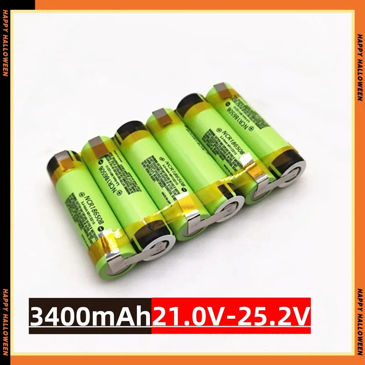 Original NCR18650B 3S1P-5S2P 12V 16.8V 21V 25V 18650 Battery Pack  6800mah 20A Discharge Current for Shura Screwdriver Battery