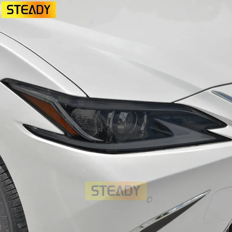 

Car Headlight Protective Film Headlamp Taillight Transparent Black TPU Sticker For Lexus ES 2019 2020 2021 XZ10 Accessories