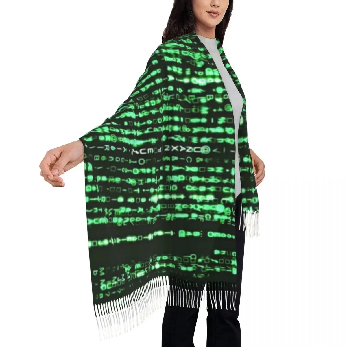 شال وشاح شرابة