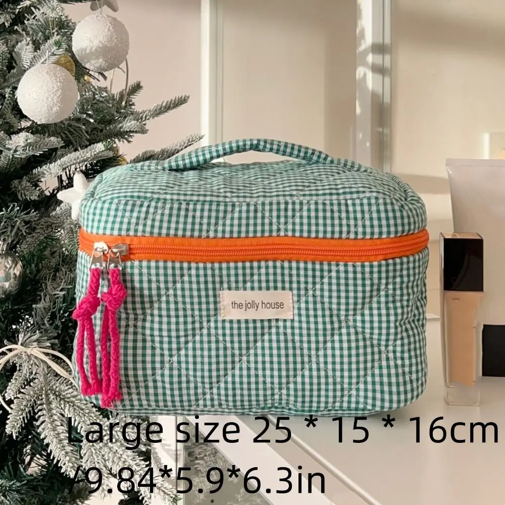 Borsa per il trucco regalo alla moda borsa per penna borsa per cosmetici da viaggio portatile borsa per cosmetici in cotone di grande capacità